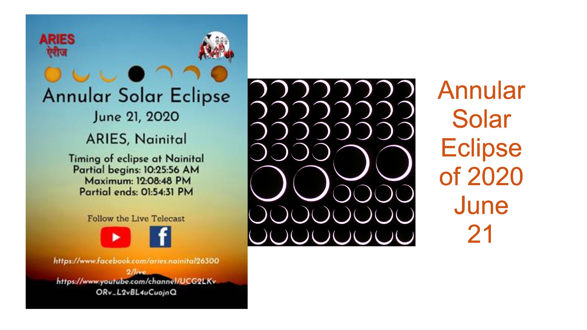 ARIES to organize live telecast of upcoming solar eclipse on social media