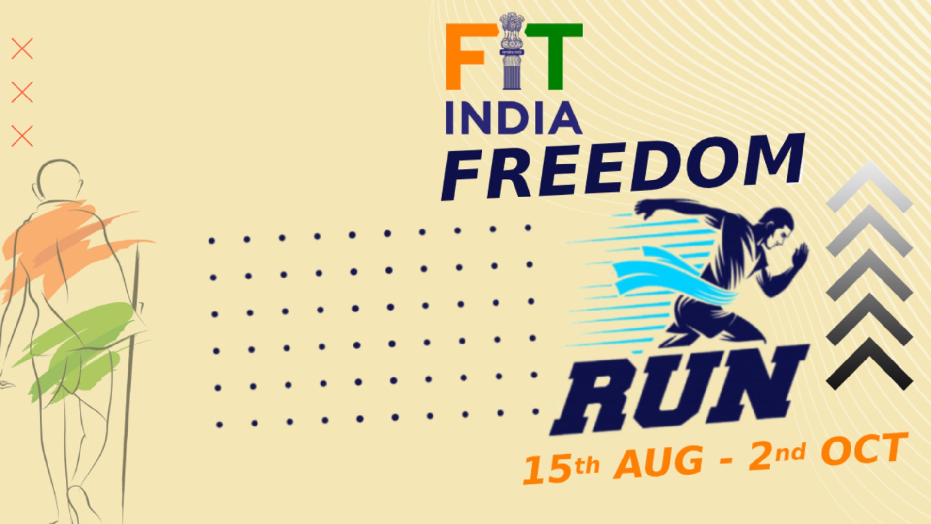 Indian Railways to fully support implementation of “Fit India Freedom Run”  starting from 15th August to 2nd October 2020