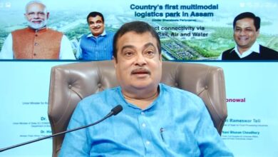 Gadkari lays foundation stone of India's first multi-modal logistic park in Assam