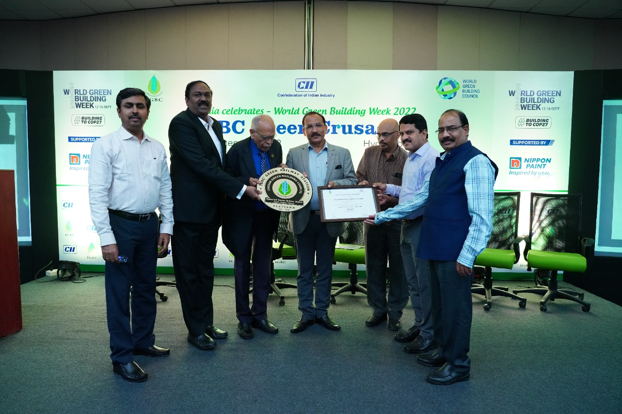 hyderabad-deccan-railway-station-gets-platinum-certification-of-igbc